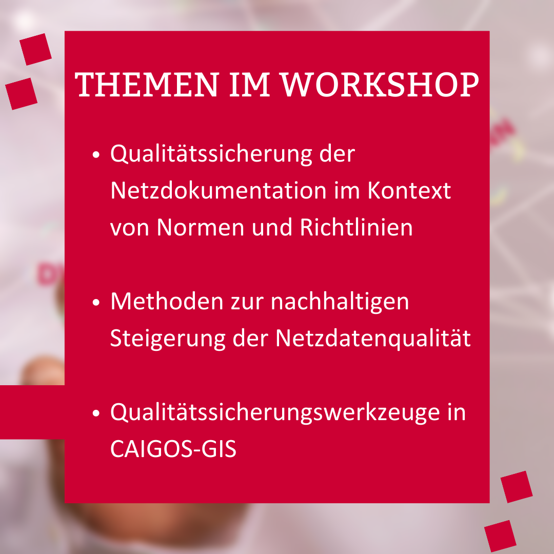 Übersicht der Workshop Themen