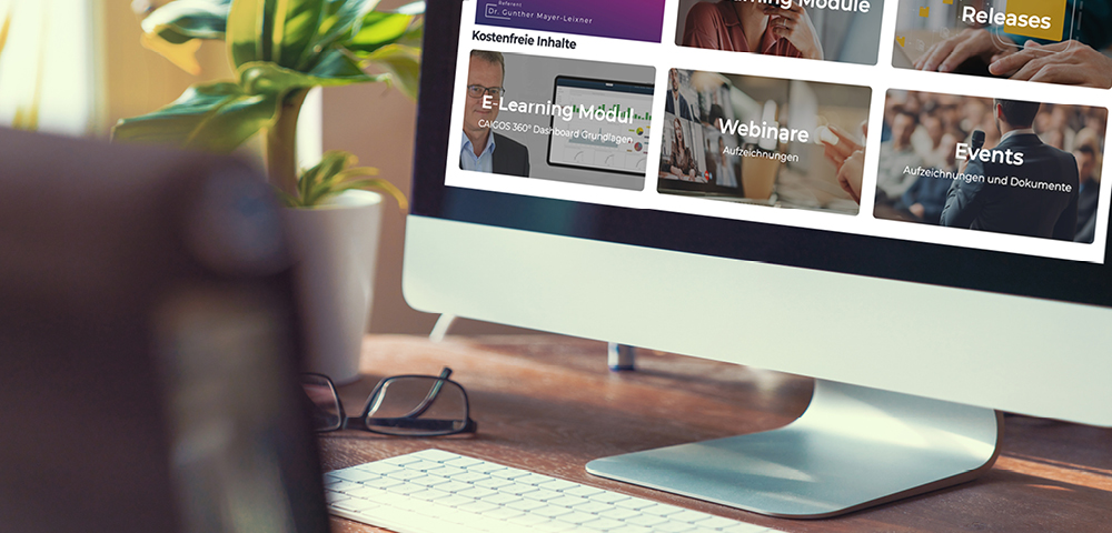 Kundenbereich zieht um in die CAIGOS Academy