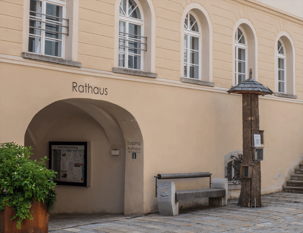 Ansicht eines Rathauses