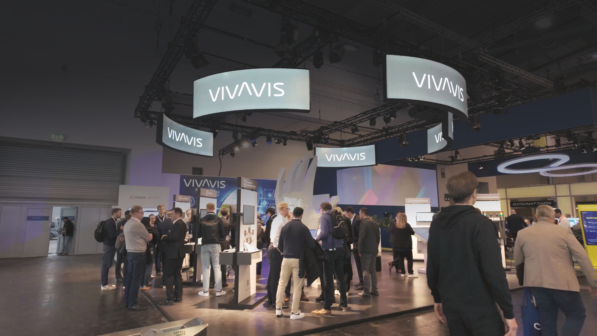 Stand der VIVAVIS-Gruppe bei der E-world energy and water