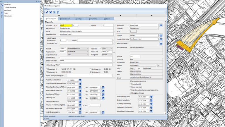 Bauleitplanung | XPlanung Screenshot #1