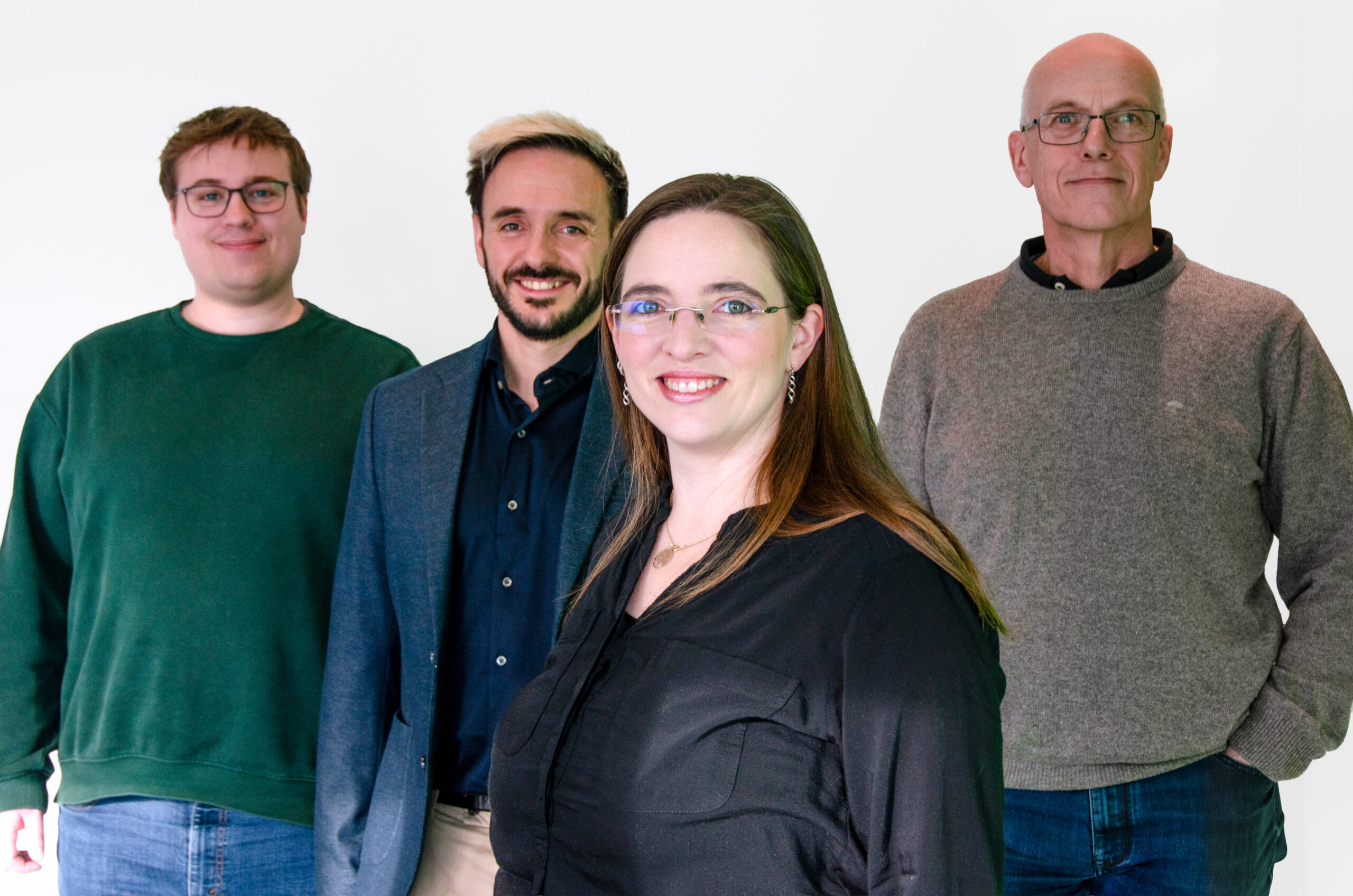 Teamfoto von CAIGOS Mitarbeitenden