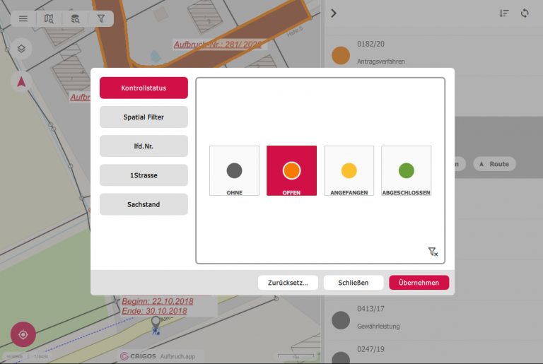 Aufbruch App Screenshot #2