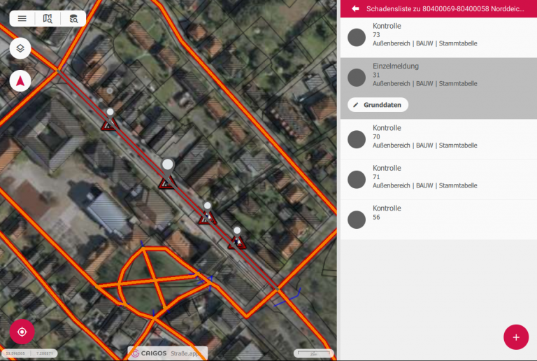 Straße App Screenshot #1