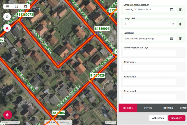 Straße App Screenshot #2