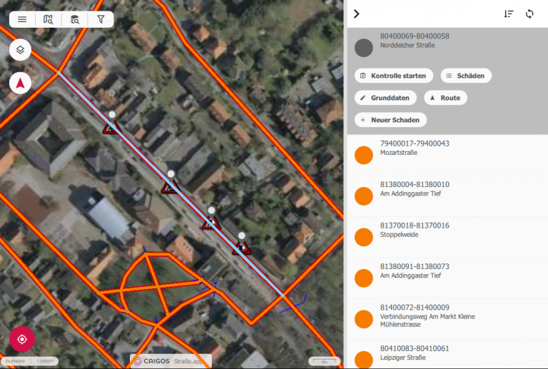 Straße App Screenshot #3