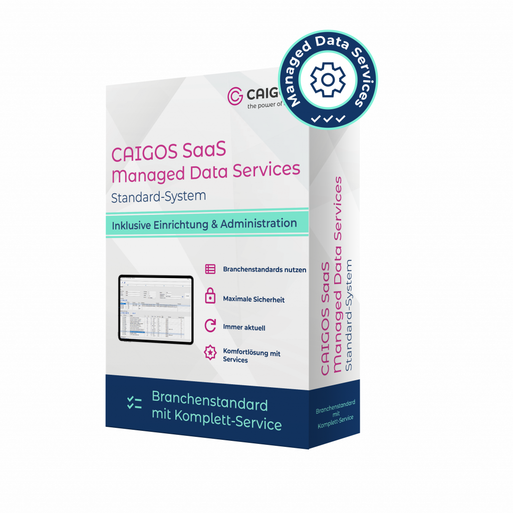 CAIGOS SaaS Managed Data Service Paket