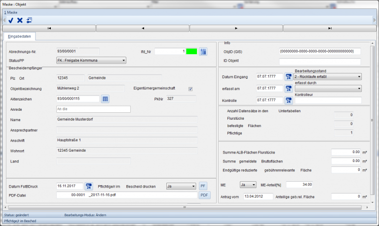 Gesplittete Abwassergebühr Screenshot #3