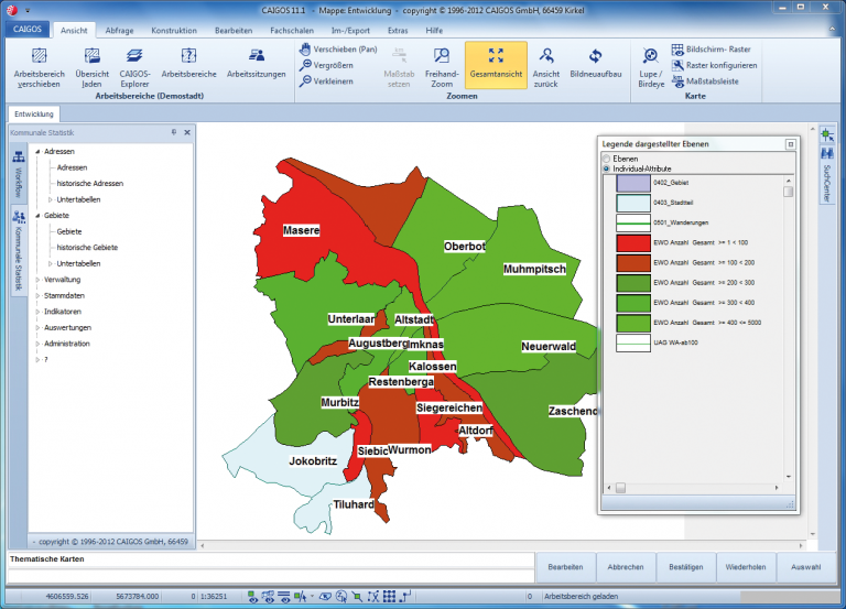 Kommunale Statistik Screenshot #3