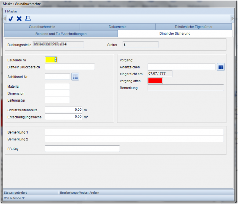 Grundbuchrechte Screenshot #3