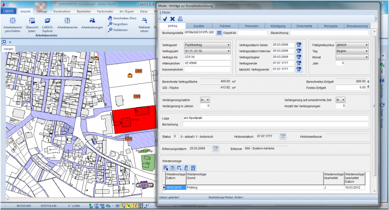 Verträge zur Grundstücksnutzung Screenshot #2