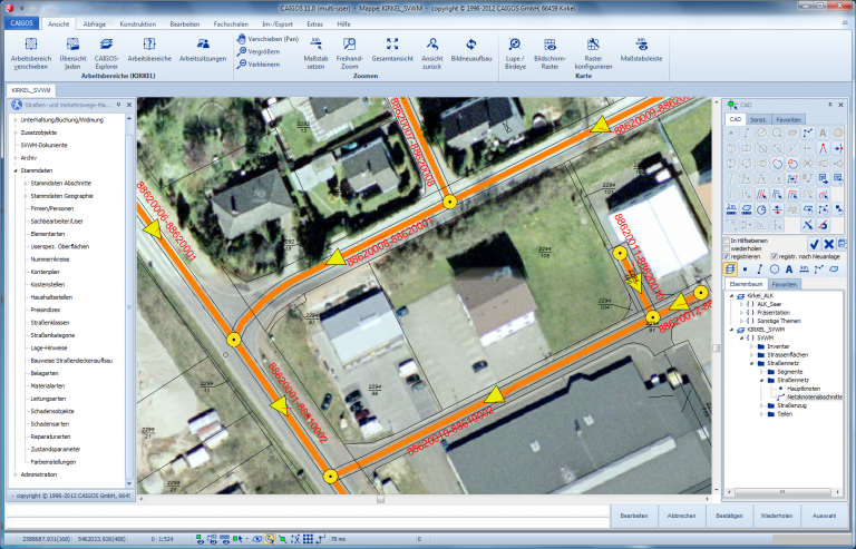 Straßen- und Verkehrswege Screenshot #1