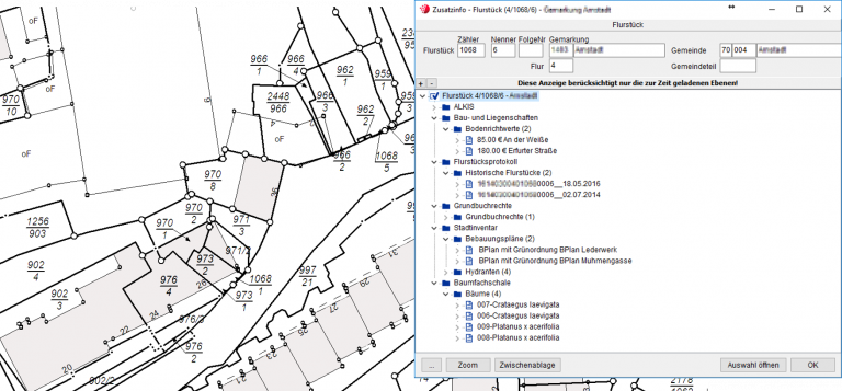 Zusatzinfo-Flurstück Screenshot #1